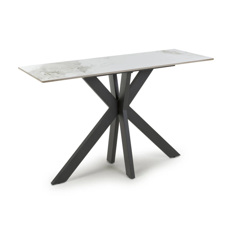 Image of Shankar Toronto Ceramic Console Table White unisex 45x76x120