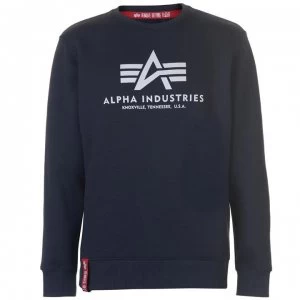 Image of Alpha Industries Basic Sweater - Rep Blue
