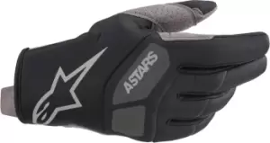 Image of Alpinestars Thermo Shielder Motocross Gloves, black-grey, Size S, black-grey, Size S