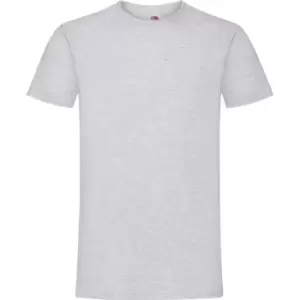 Image of Fruit Of The Loom Kids Sofspun Short Sleeve T-Shirt (7-8) (Heather Grey)