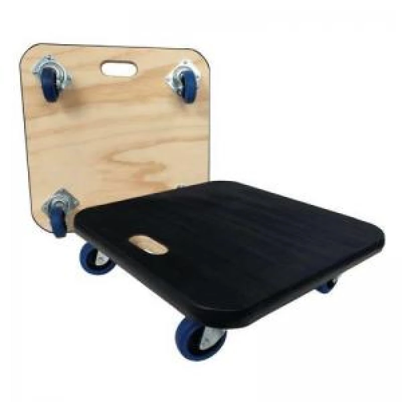 Image of ESE Direct Extra Heavy Duty Square Skate Dolly with Rubber Surface & Bumpers 402670 Dollies