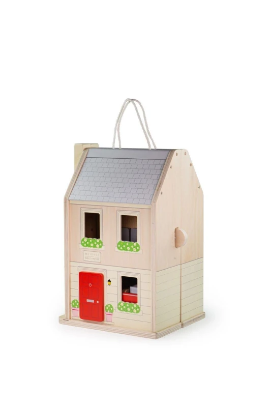 Image of Bigjigs Toys My First Doll House Light Beige