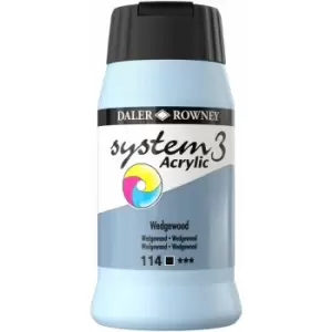 Image of System 3 Acrylic Paint Wedgewood (500ml) - Daler Rowney