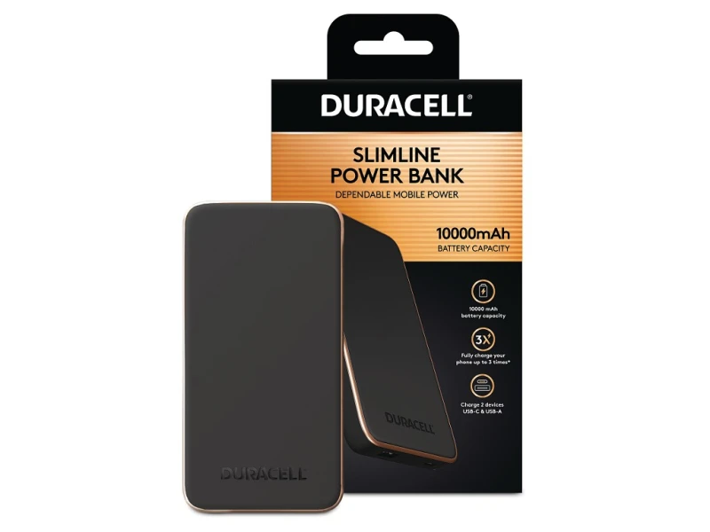 Image of Duracell DRPB3009A power bank 10000 mAh Black
