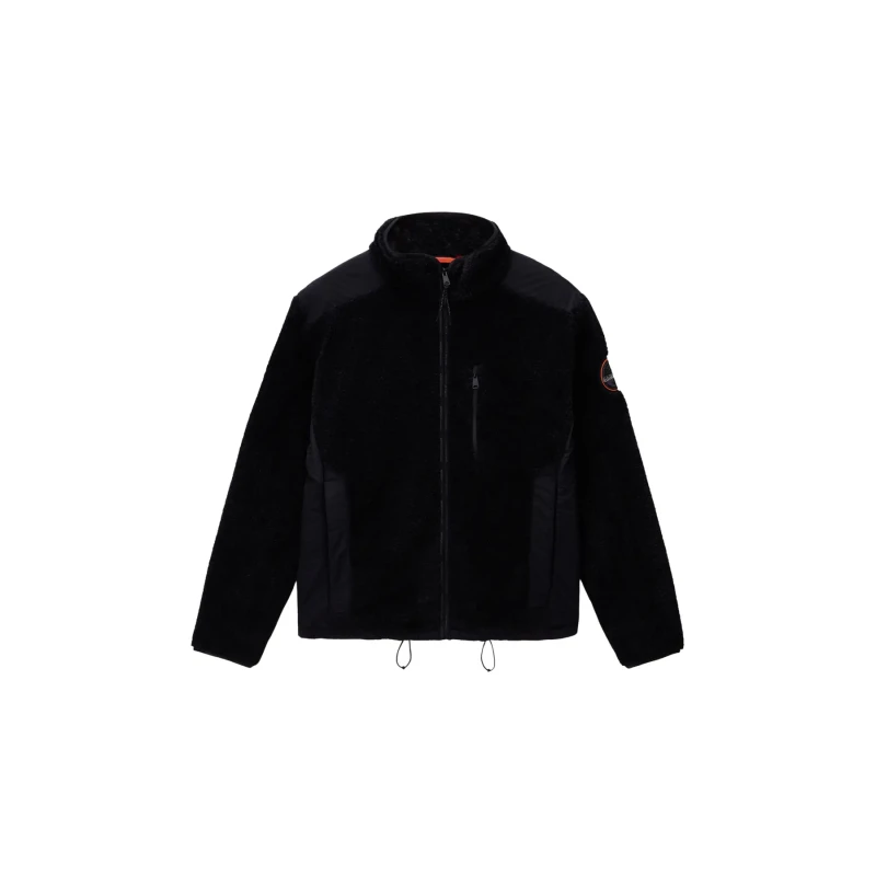 Image of Napapijri Mens Napa Full-Zip Fleece Black Beauty male L