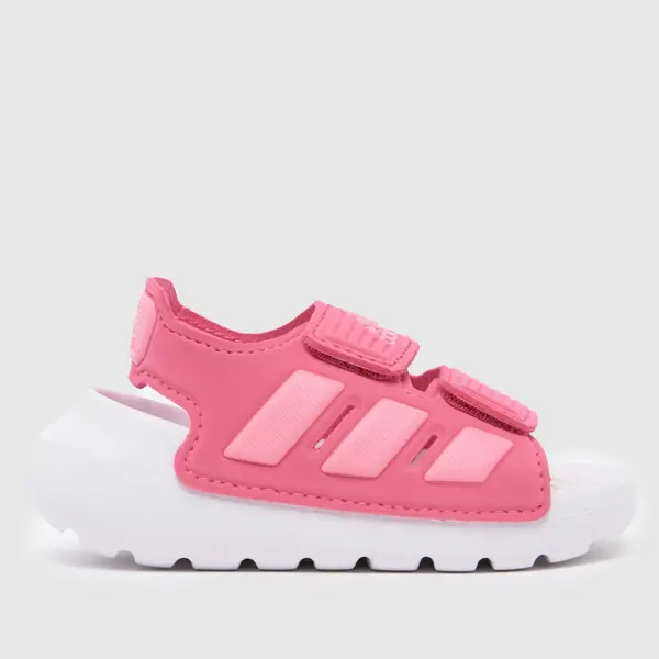 Image of adidas pink altaswim 2.0 Girls Toddler sandals