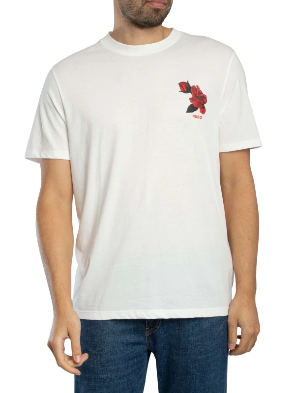 Image of HUGO Dikerd T-Shirt Natural S