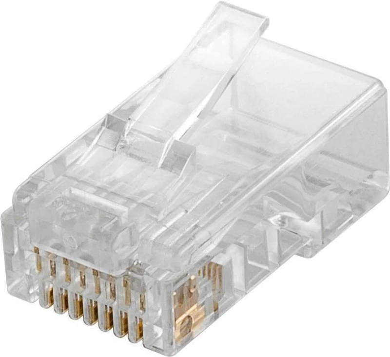 Image of Microconnect KON503-10 wire connector RJ45 Translucent