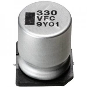 Image of Panasonic EEEFC1C100R 10µF 16V 4mm x 5.4mm Electrolytic Capacitor