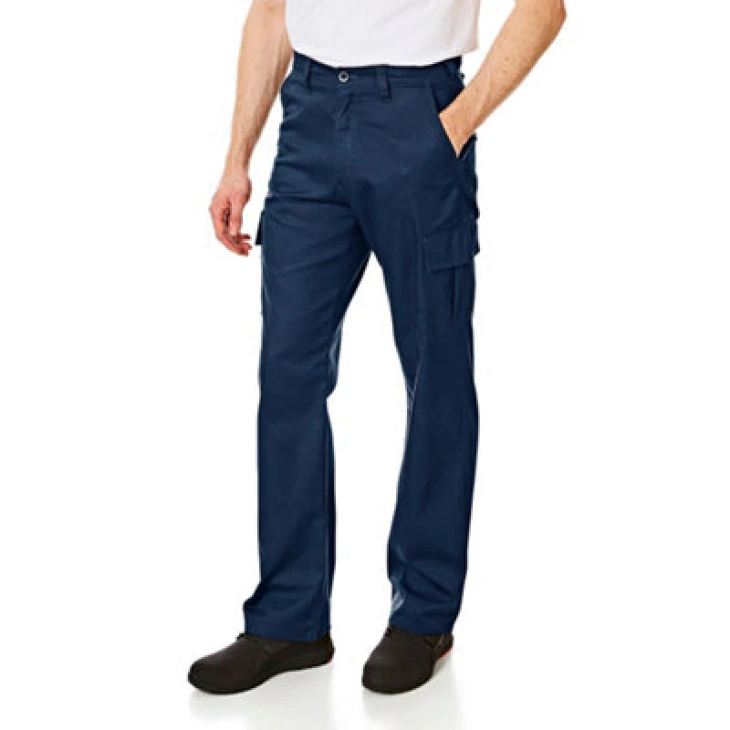 Image of Lee Cooper Workwear Lee Cooper Workwear Men Classic Cargo Trouser in Navy Size: 30L Navy 30L Male 5050217211541