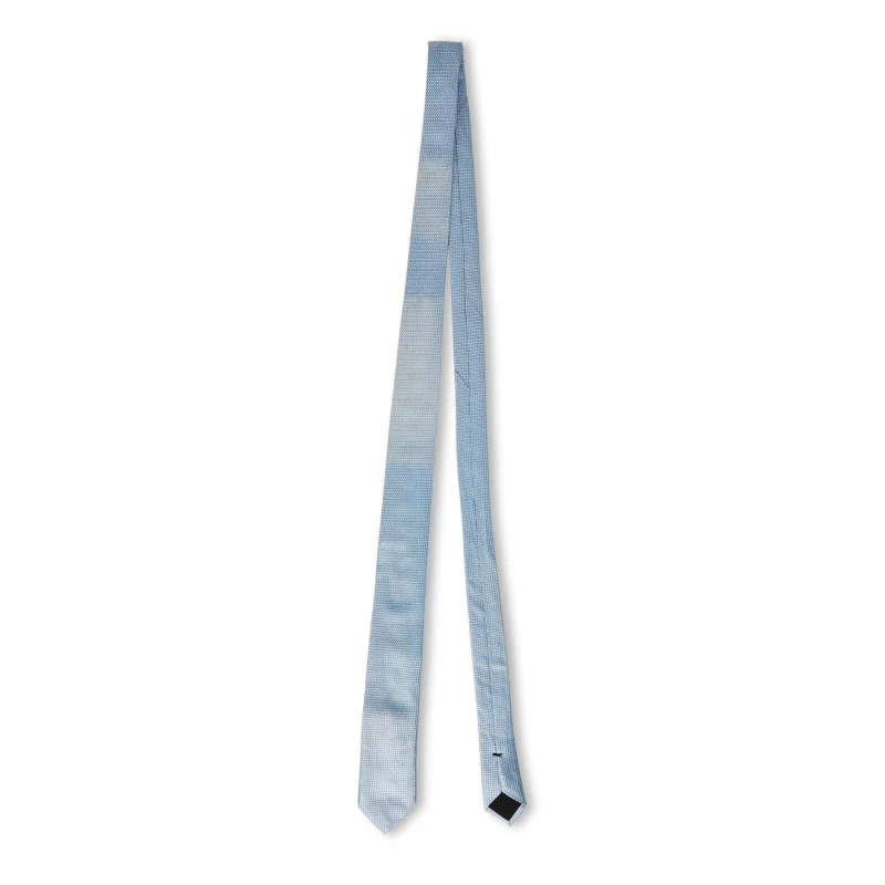 Image of Boss Mens H-TIE 6cm Tie Medium Blue male One Size