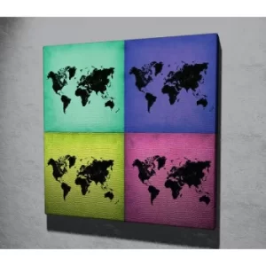 Image of KC086 Multicolor Decorative Canvas Painting
