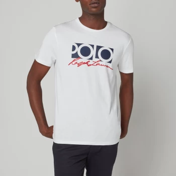 Image of Polo Ralph Lauren Mens Polo Logo T-Shirt - White - S