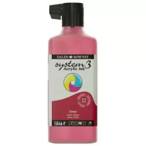 Image of Daler-Rowney System3 Ink 180ml Crimson