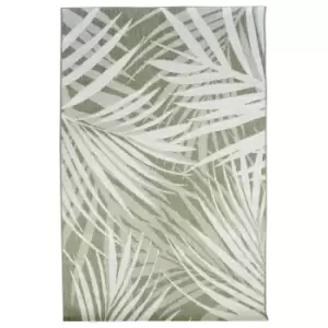 Image of Homemaker County Leaf Indoor/Outdoor Rug Leaf Green 120X170Cm