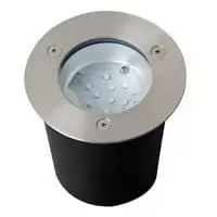 Image of Robus EWOK LED Groundlight IP65 100mm 10 White LED'S, 6000K - R10LED240S-01