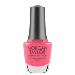 Image of Morgan Taylor Long-lasting, DBP Free Nail Lacquer - Pink Flame-ingo 15ml