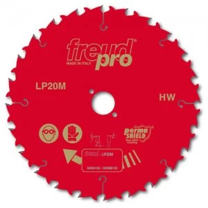 Image of Freud LP20M Rip Circular Saw Blade 216mm 24T 30mm