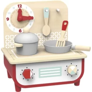 Image of Wooden Kitchen & BBQ Playset