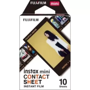 Image of instax mini Contact Sheet Film 10 Shots