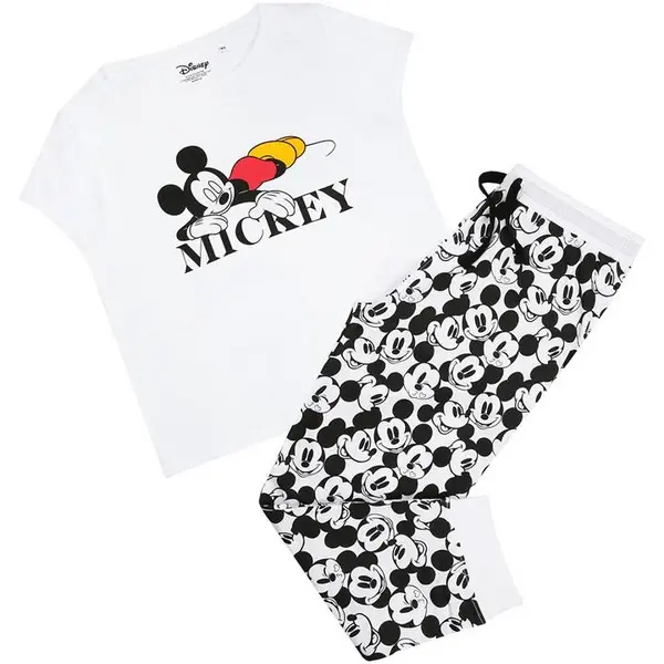 Image of Character Disney Pyjama Set - White 10