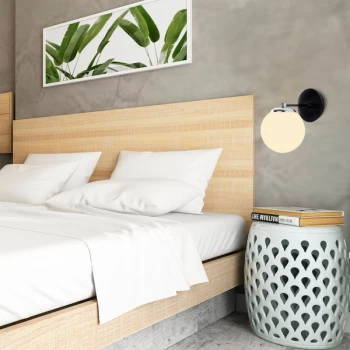 Image of My Legend - 145-A Black Wall Lamp