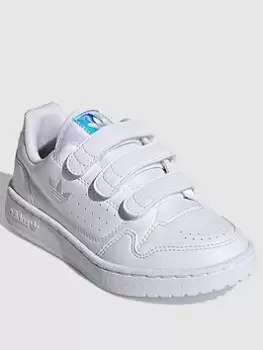 Image of adidas Originals Unisex Kids Ny 90 Cf C, White/Blue, Size 10