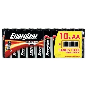 Image of Energizer 10x AA Alkaline Power Batteries