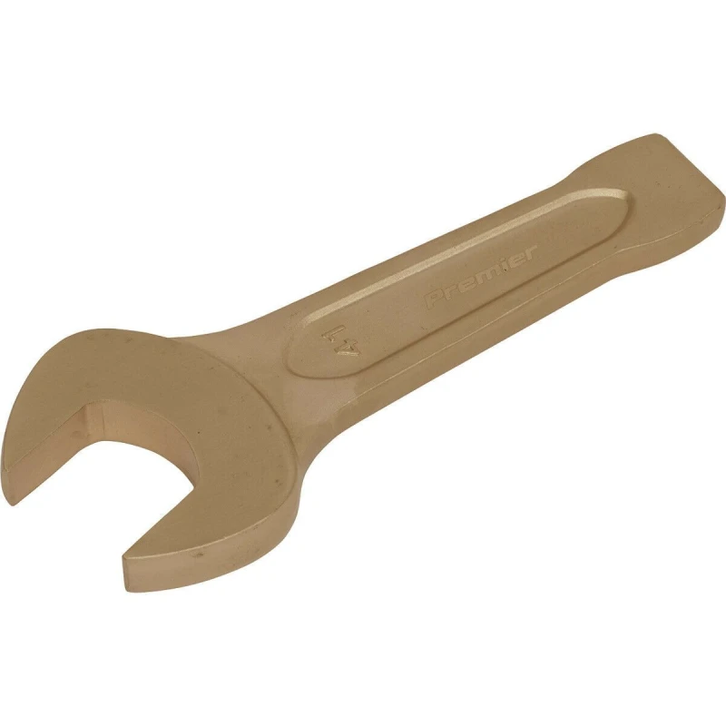 Image of Loops 41mm Open-End Slogging Spanner - Non-Sparking - Short Profile Striking End Multi