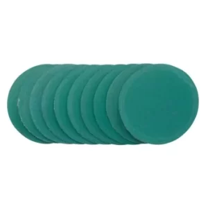 Image of Draper Wet & Dry Sanding Discs with Hook and Loop, 50mm, 320 Grit (Pack of 10)