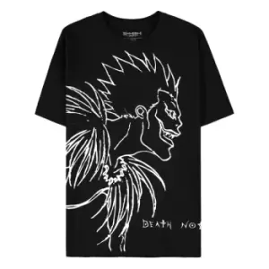 Image of Death Note T-Shirt Ryuk Graphic Art Size M