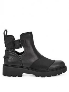 Image of UGG Stockton Ankle Boot - Black, Size 4, Women