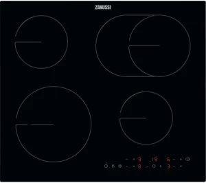 Image of Zanussi ZHRN643K 4 Zone Electric Ceramic Hob