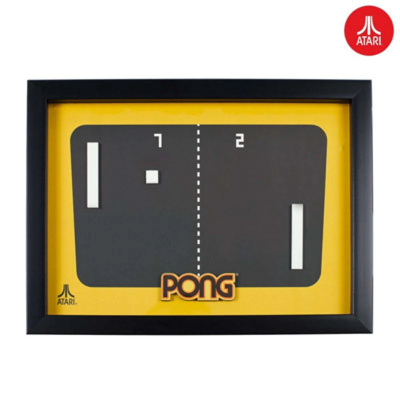 Image of Official Atari Official Atari 3D Pong Collection Wall Art