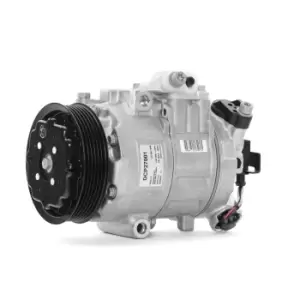 Image of DENSO AC Compressor DCP27001 Compressor, air conditioning VW,SEAT,Golf IV Schragheck (1J1),POLO (9N_),Golf IV Variant (1J5),Lupo (6X1, 6E1)