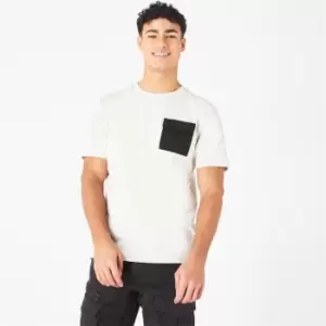 Image of Firetrap Hybrid T Shirt Mens - White