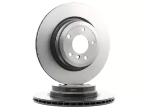 Image of BREMBO Brake disc BMW 09.A270.11 34216764655,34216855004 Brake rotor,Brake discs,Brake rotors