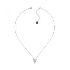 Image of Karl Lagerfeld Pyramid Heart Necklace