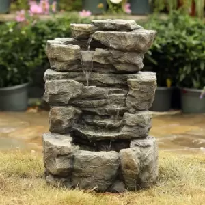 Image of Gudrum Cascading Rocks Garden Water Feature