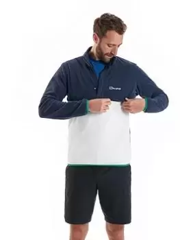 Image of Berghaus Aslam Half Zip Micro Fleece, Blue, Size S, Men