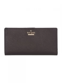 Image of Kate Spade New York Cameron street slim foldover purse Black
