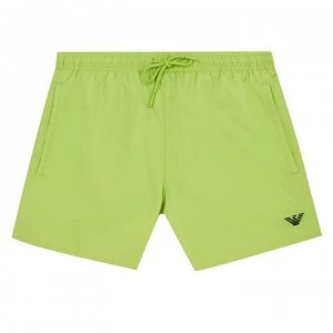 Image of Emporio Armani Essential Swim Shorts Lime Size L Men
