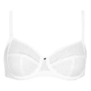 Image of Chantelle Motif Bra - White