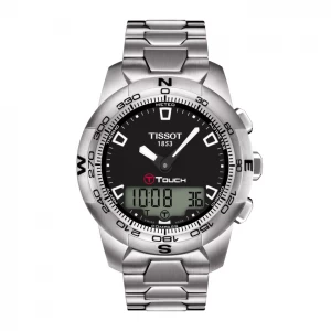 Image of Tissot T-Touch II Analog-Digital Watch T047.420.11.051.00 - Grey