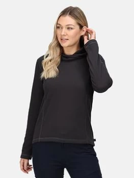 Image of Regatta Kyrielle Fleece - Black, Grey, Size 18, Women