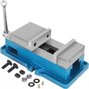 Image of VEVOR 5" Super-Lock Vise for NC/CNC Machines Bench Clamp Vise High Precision, Vise Clamp Vice CNC Vise Lockdown Vise Drilling 125mm Width CNC 24KN