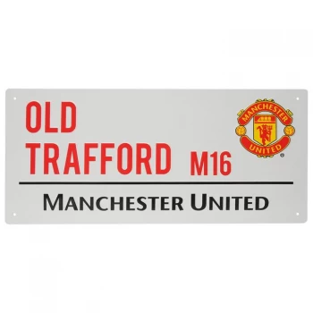 Image of Team 3D Street Sign - Man United