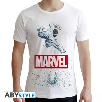 Image of Marvel - Marvel Hulk Mens Medium T-Shirt - White