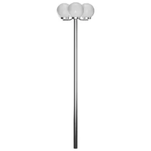 Image of VidaXL Garden Lamp Post 3 Lamps 220 cm