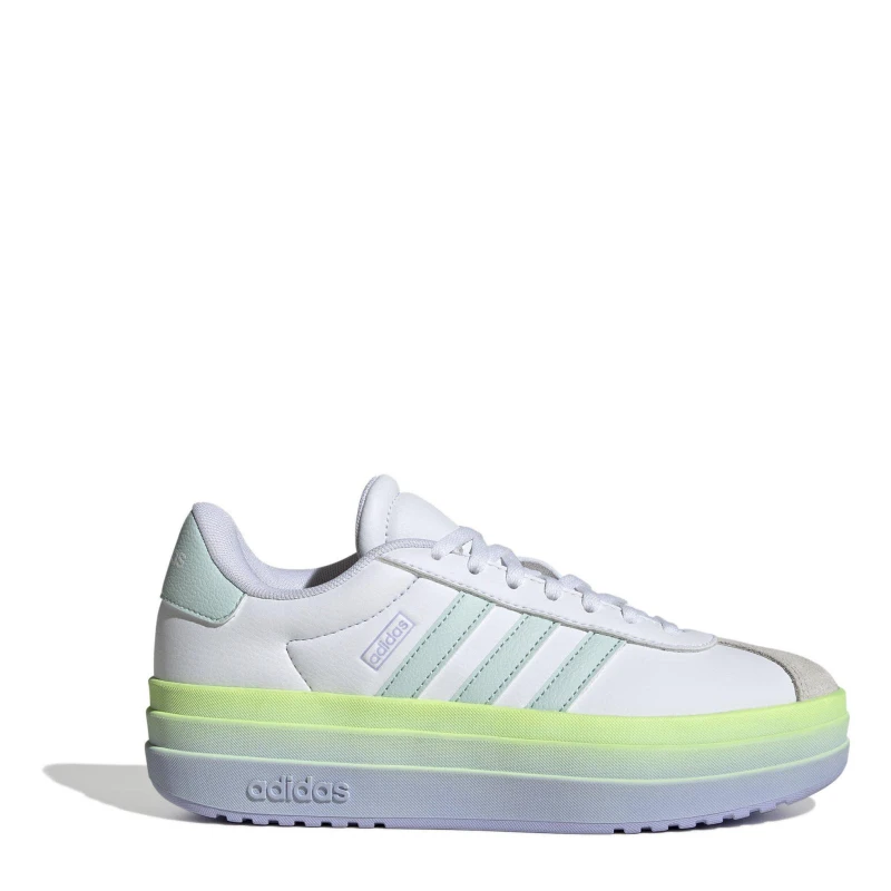 Image of adidas Vl Court Bold Trainers Juniors - White White 3